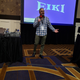 Eric Roth answering a question about how he got started in the music industry. His (paraphrased) pro-tip: Luck brings opportunity, but you always have to be ready to pounce on it.